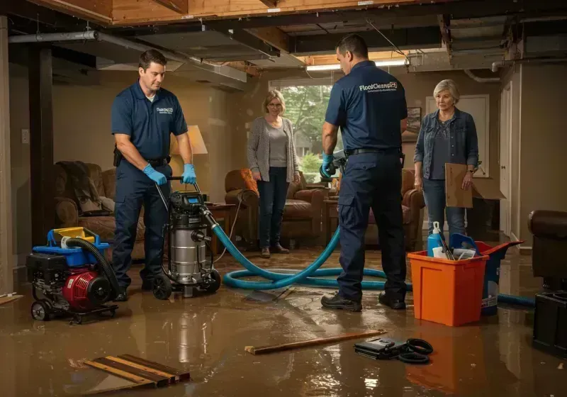 Basement Water Extraction and Removal Techniques process in Cordry Sweetwater Lakes, IN